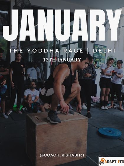 Kicking off the year with The Yoddha Race in Delhi in January. A great way to start the competition season.