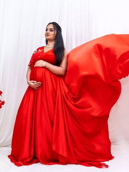Designer Trends - Ethnic & Occasion Wear Rental Maternity Photoshoot Gowns photo 7