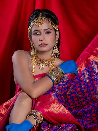 A portrait from the creative hairstyle shoot.