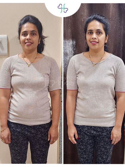 From size XL to M in just a few months. This client's journey shows that with the right guidance and support, you can achieve your goals and feel fantastic.