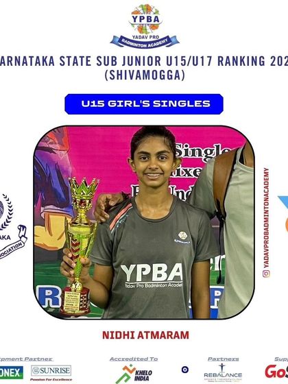 Yadav Pro Badminton Academy - Professional Badminton Coaching Programs Rising Stars: Junior & Sub-Junior Achievements photo 47