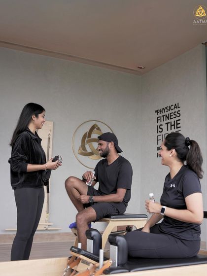 The smiles on my clients' faces say it all. We cultivate an atmosphere of pure joy and positive energy in the studio.