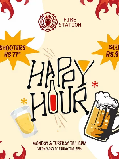 Happy Hour is on. I offer amazing deals on shooters and beer to get your night started right.