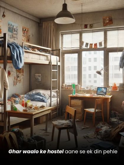 Your parents are visiting your hostel tomorrow. We all know that frantic cleaning session. I can help you store the extra stuff to make your room look presentable in no time.