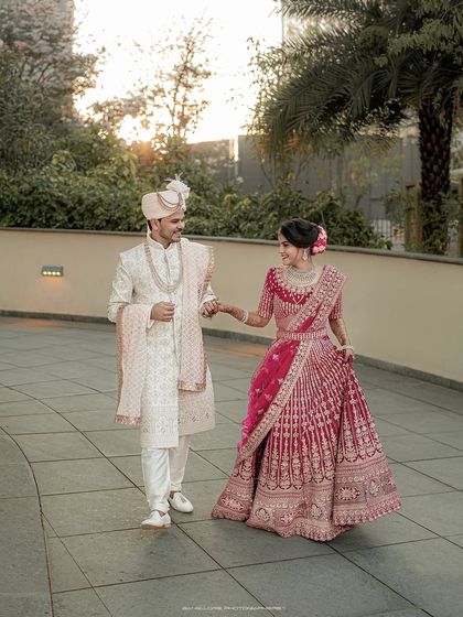 Bangalore Photographers - Pre-Wedding & Couple Photoshoots Grand Celebrations: Elegant Couple Portraits photo 23