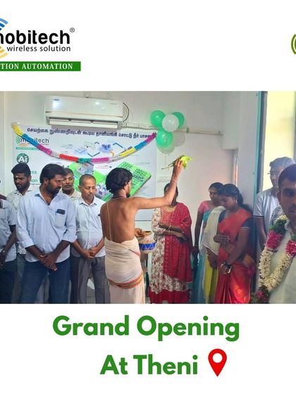 A traditional puja ceremony being conducted at our new showroom for an auspicious beginning.