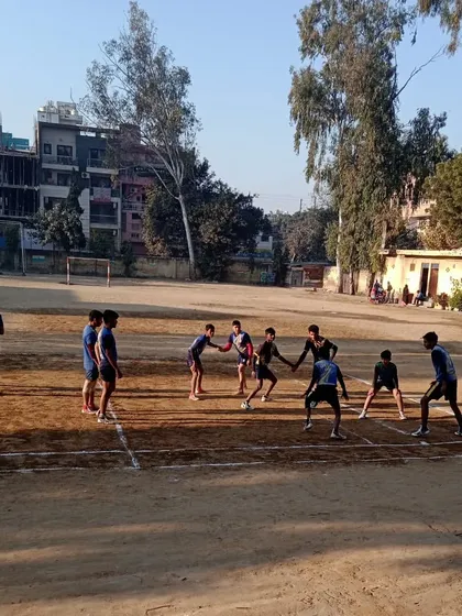 A view of our practice time. The players are deep in a match, applying the skills and strategies they've learned during our sessions.