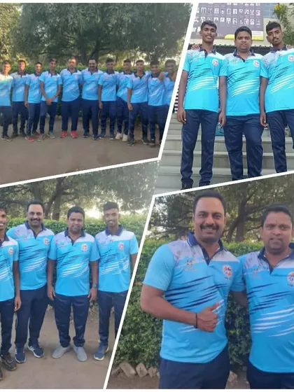 A collage of our players and coaches at the 34th Kishor/Kishori Gat State Championship.