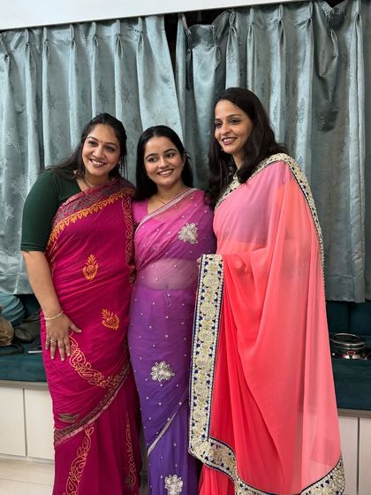 Posing with my students on Teacher's Day. Their success is my success, and I am so grateful to be a part of their artistic journey.