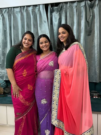 Posing with my students on Teacher's Day. Their success is my success, and I am so grateful to be a part of their artistic journey.