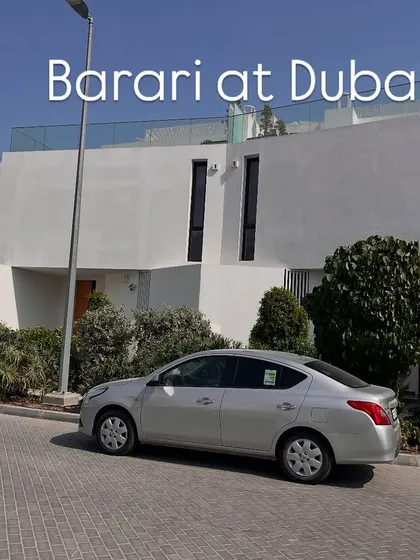 A look at the exterior of the Barari villa in Dubai. This was the start of an exciting journey to design the interiors for a client's second home.