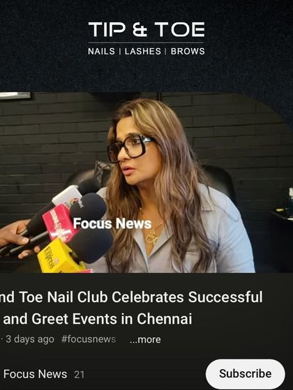 A snapshot of our founder being interviewed by Focus News during our successful meet and greet events in Chennai.