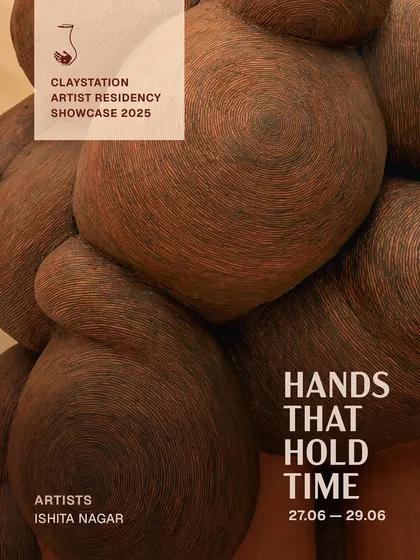 This is the kind of powerful, evocative work that emerges from our residency. We support artists in developing a cohesive collection that tells a story, culminating in a professional showcase like "Hands That Hold Time."