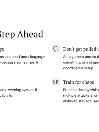 To stay one step ahead, you must scan before you engage, trust your gut, avoid being pulled into drama, and train for chaos. Your intuition is your biological early-warning system.