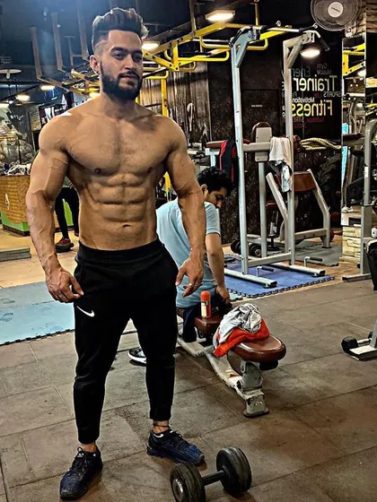 Training gives us an outlet for stress and conditions the body. This is my physique in its natural habitat, the gym, where we forge strength.