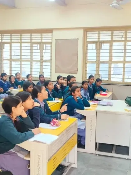 Explaining a concept to students. I use simple language and relatable examples to ensure the information is easy to digest and apply in their daily lives.