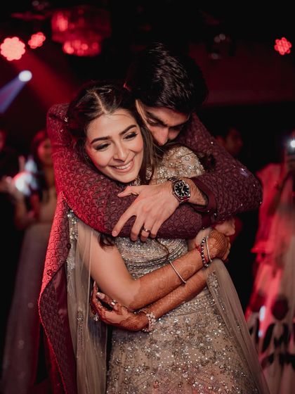 A warm hug that says it all. We choreograph dances, but these moments of pure love and happiness are what make it all worthwhile.