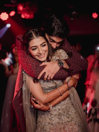 A warm hug that says it all. We choreograph dances, but these moments of pure love and happiness are what make it all worthwhile.