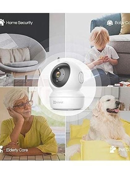 A single camera can serve many purposes. We recommend the EZVIZ C6N for general home security, baby care, elderly care, and even keeping an eye on your pets while you are away.