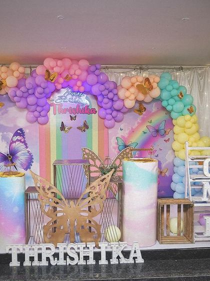 Satweek - Themed Birthday Party Decoration Enchanting Butterfly & Fairy Themes photo 38