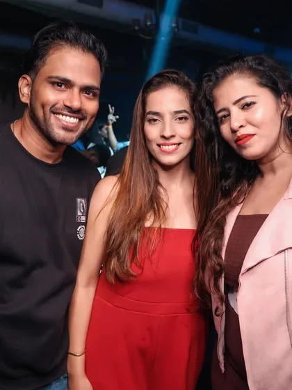 A stylish group enjoying the vibes. My parties attract a great crowd ready to have fun.