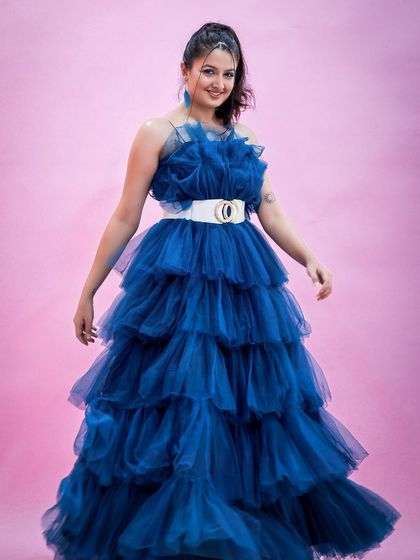 Creative Kalpane - Occasion Wear Rental Statement Gowns: Ruffles & Florals photo 24