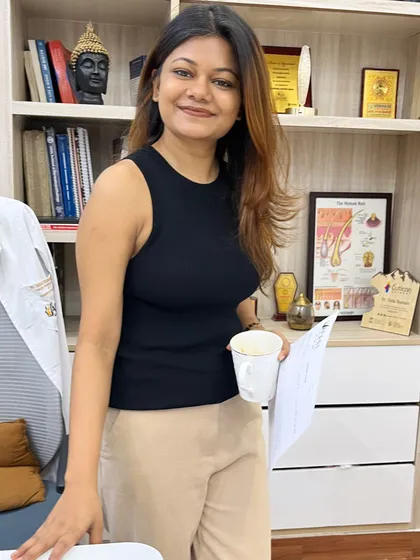 A quick break during a busy day. My passion is helping patients, and even on the longest days, I am energized by the work I do.