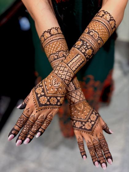 Mitali - Bridal Mehendi Full Bridal Mehendi (Hands) photo 154