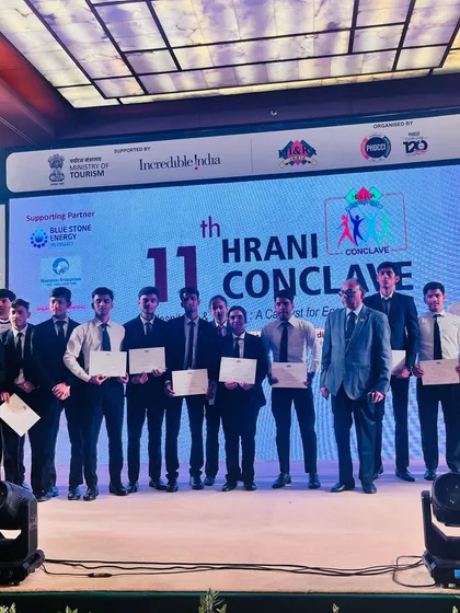 Our students take center stage at the 11th HRANI Conclave, a major event for hospitality and tourism professionals. We ensure our students get direct exposure to the industry, networking with leaders and gaining invaluable experience long before they graduate.