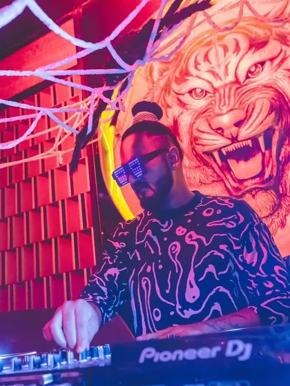 Themed nights are my specialty. For this Halloween bash at Badmaash, I brought out the spooky decor, my LED glasses, and a playlist to match the vibe.