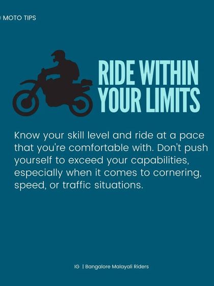 We believe in riding within your limits. Our ride marshals ensure that everyone rides at a comfortable and safe pace, without pushing beyond their skill level, especially in corners or traffic.