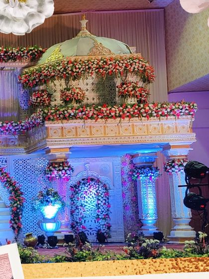 Aikyam - Wedding Decoration Grand Reception & Sangeet Stages photo 37