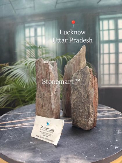The varied heights and textures of these rockery slates allow for creative arrangements. They can be grouped together to form a miniature mountainscape or used individually as accent pieces.