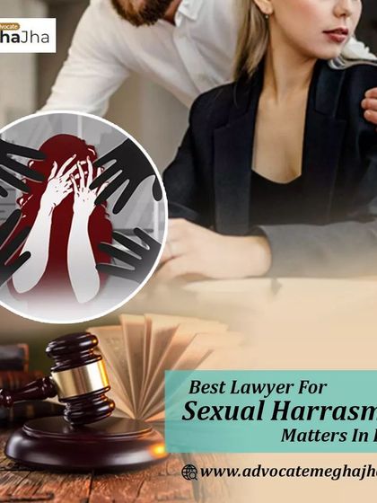 Sexual harassment can happen anywhere, and I am here to help you fight back. This image highlights my focus on providing legal solutions for these sensitive and difficult cases.