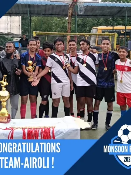 **Monsoon Fest Cup (Airoli):** Our Airoli team secured the Runner-Up position in the Monsoon Fest Cup, showcasing the depth of talent across our centers.