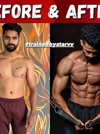 A 12-week contest prep transformation. This client started with a good base and we dialed it in to get him stage-ready with sharp definition.