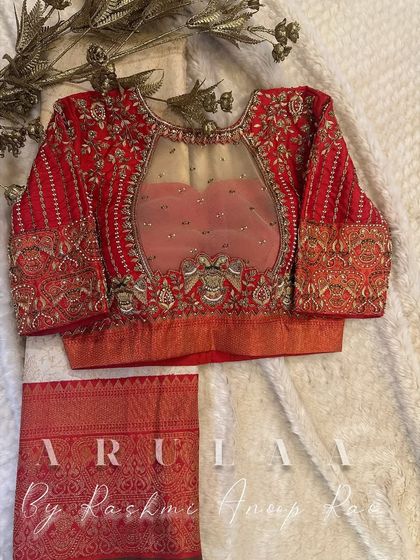 Arulaa by Rashmi Anoop Rao - Custom Bridal & Occasion Wear for Women Bridal Blouse Masterpieces photo 70