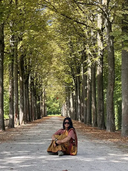 Sometimes, the best thing to do is find silence and rest. Here, I am taking a moment to withdraw and rejuvenate amidst the quiet beauty of nature.