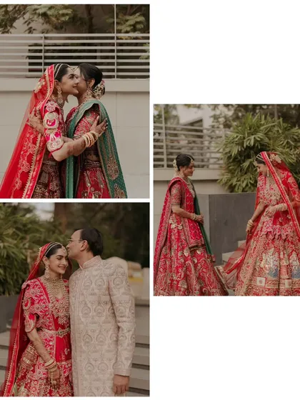 A collage of hugs and blessings from parents. These are the deeply emotional, unscripted moments that I ensure are given time and space during a busy wedding day.