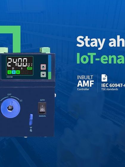 Prepare for the unexpected with our IoT-enabled Automatic Transfer Switch. This device offers seamless power transitions and smart monitoring, ensuring your operations stay ahead of any power challenges.
