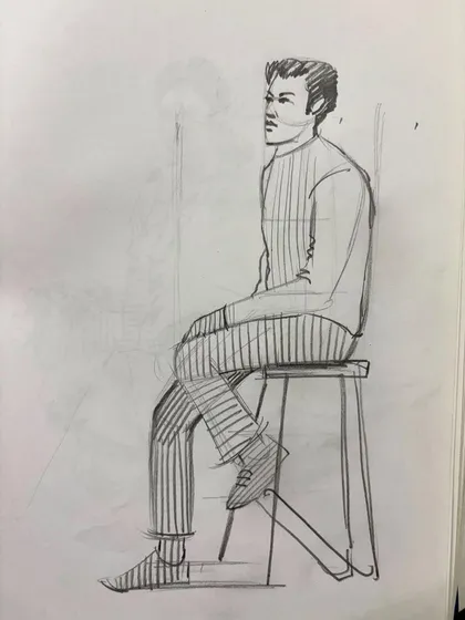 A collection of my figure drawing demonstrations from online classes and practice sessions. Each sketch is an opportunity to study the human form, capturing different poses, gestures, and scenes from daily life.