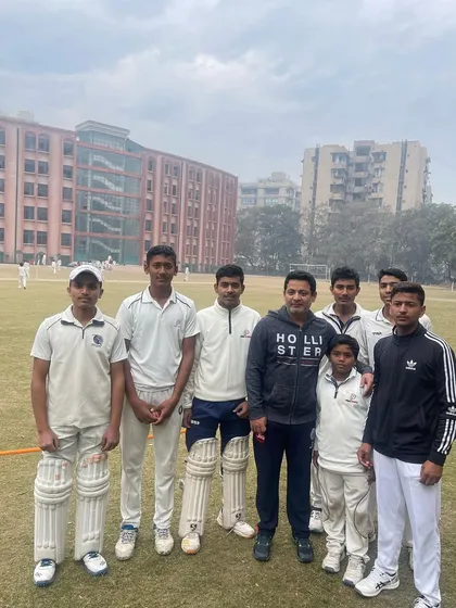 Our young players get a chance to interact with and learn from leg-spin maestro Piyush Chawla during his visit to our grounds.