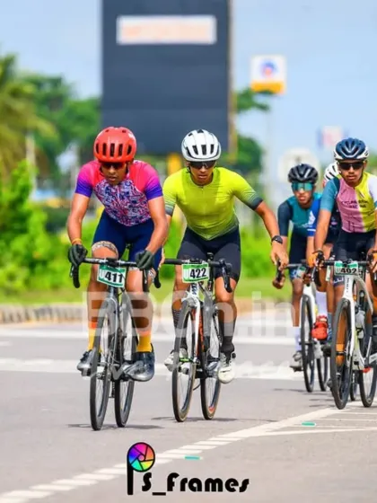 The U-18 peloton, full of young and ambitious cyclists. I am proud to provide a platform for these future champions to develop their talent.