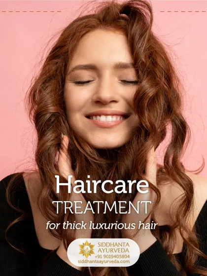 Achieving thick, healthy, and luxurious hair is possible with a targeted Ayurvedic approach. I focus on nourishing the roots and balancing the body from within to address issues like hair fall and improve overall hair quality.