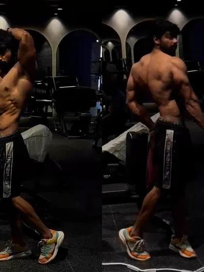 A competition-ready physique is about more than just muscle. It's about symmetry, definition, and presentation. Here, I demonstrate a classic side triceps and back double biceps pose, highlighting the muscle separation and conditioning required to win on stage.