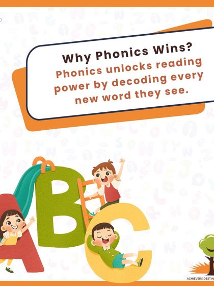 Achievers Destination Academy - English Language & Communication Phonics & Early Reading photo 7