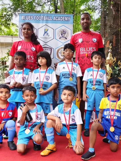 Celebrating our youngest champions from the RT Nagar Under-5 tournament, who won the Best Team award. I believe in recognizing effort and passion at every age, starting with our Golden Baby League.