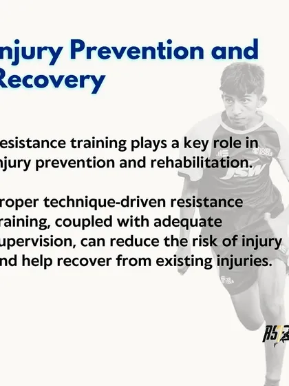 For young athletes, proper technique-driven resistance training is a key component of injury prevention and rehabilitation, helping them build a strong foundation for their athletic future.