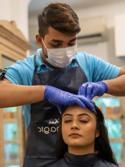 Let us ease the tension from your mind and scalp. An expert Indian Head Massage not only feels incredible but also helps improve circulation, nourish the scalp, and can even help with headaches.