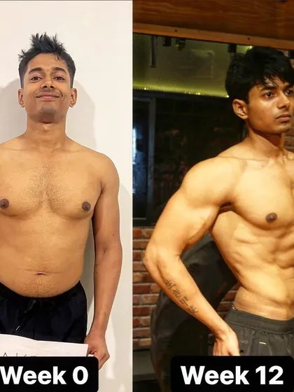 My own 12-week transformation is proof that I understand the journey. I went from feeling lost and out of shape to building a physique and lifestyle I'm proud of. I've been in your shoes, and I know how to guide you out.
